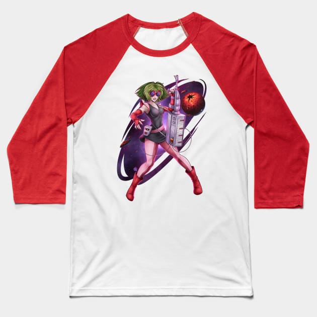 Melody Baseball T-Shirt by Crike99Art